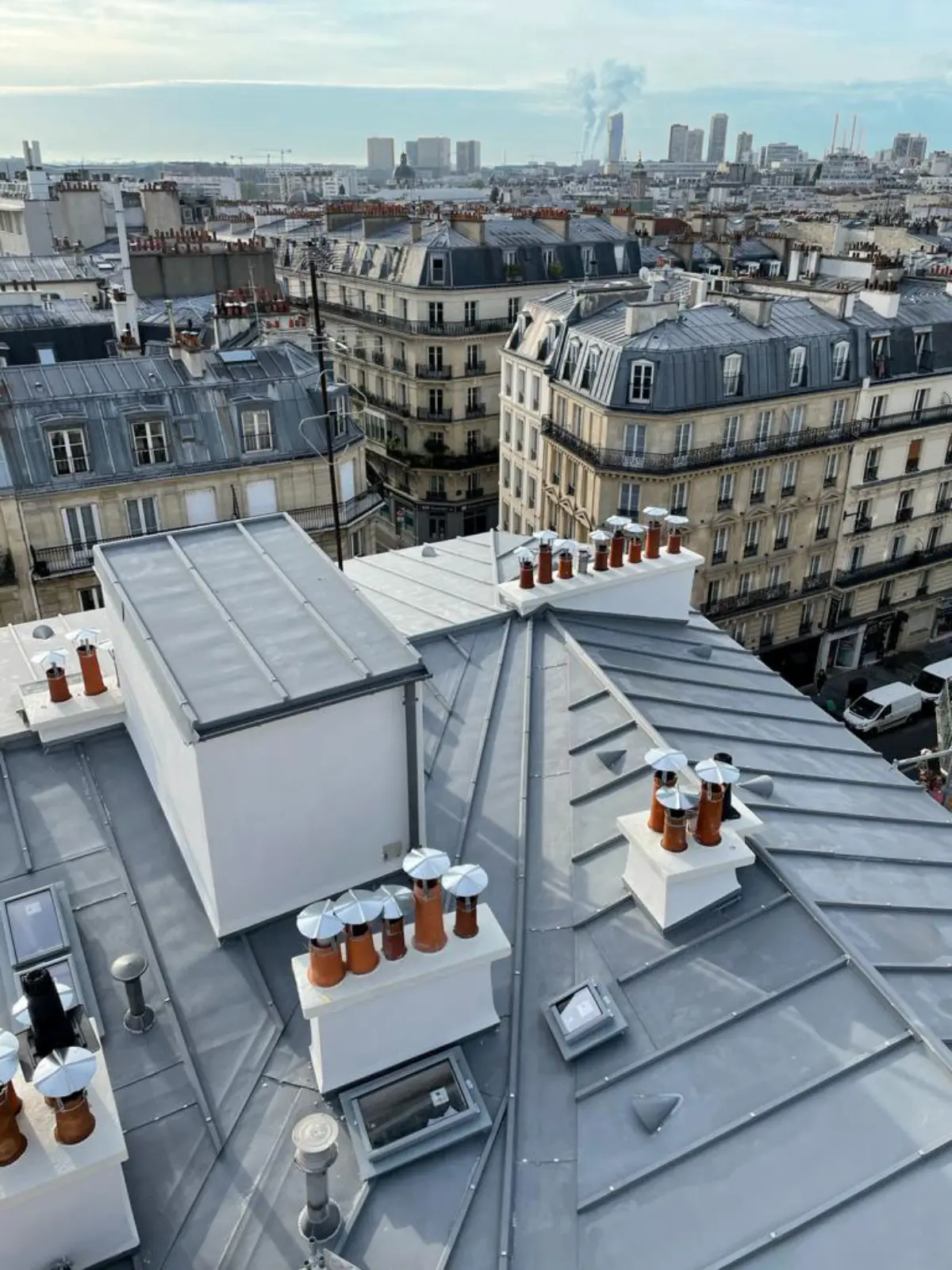 Couverture zinc Paris 75