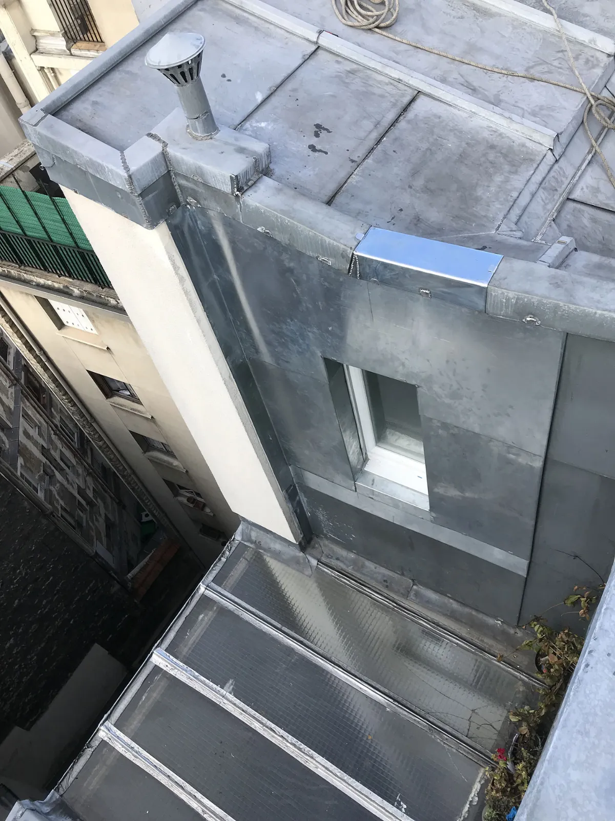 Travaux zinguerie toiture 75